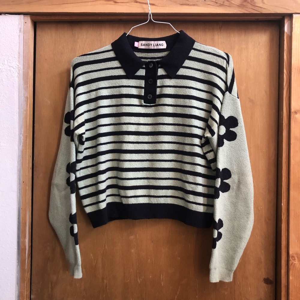 Sandy Liang Spongebob sweater